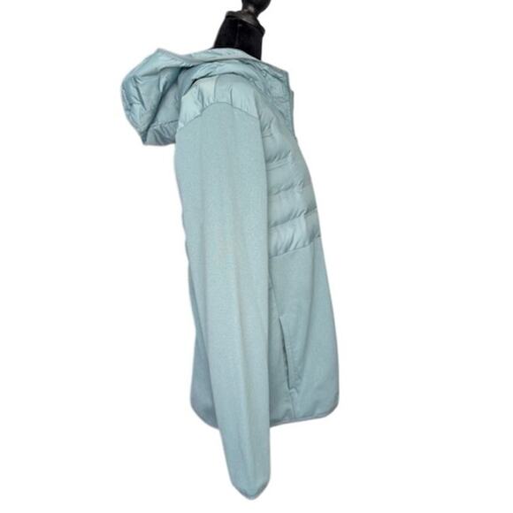 Columbia Women’s Deep Waves Hybrid Hooded Jacket – Aqua Blue – Size Medium – NWT - Picture 3 of 7
